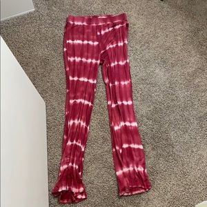Tie-dye pants